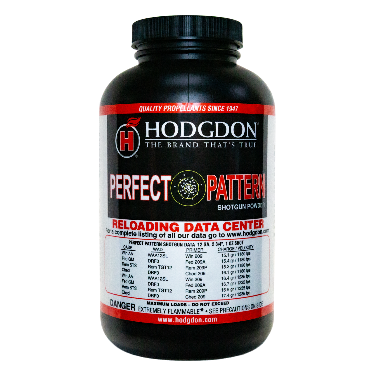 Hodgdon POWDER HODGDON PERFECT PATTERN CAN 1LB