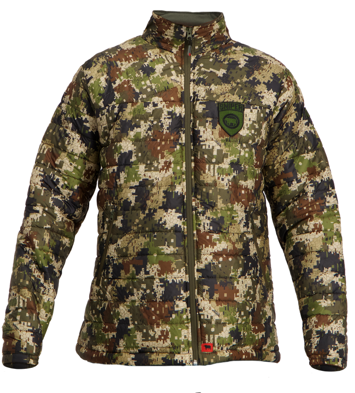 Puffer Jacket - 3D/Pixelate/Olive