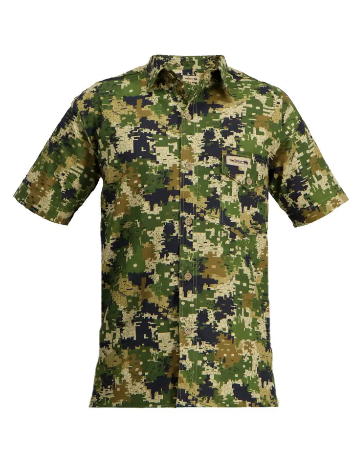 PH S/S Shirt - 3D/Pixelate/Khaki/Olive