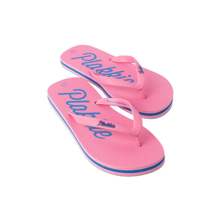 Veldskoen Plakkie Mabibi Pink and Blue