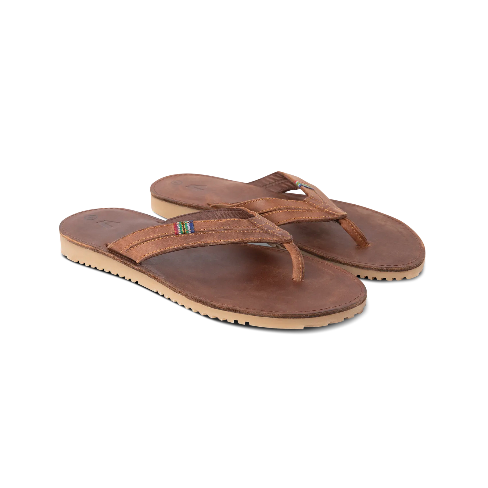 Veldskoen Mens Leather Plakkie Thick Strap