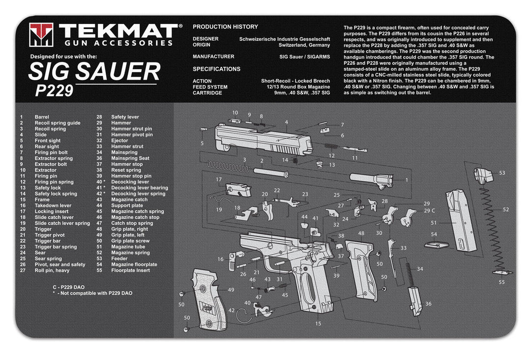 TEKMAT Gun cleaning Mats