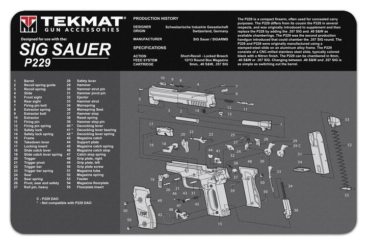 TEKMAT Gun cleaning Mats