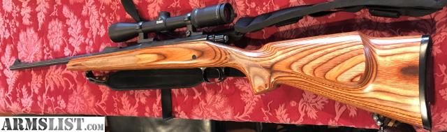 Rifle 270 WIN HELIX BLACK STRAIGHT-PULL ACTION WOOD STOCK