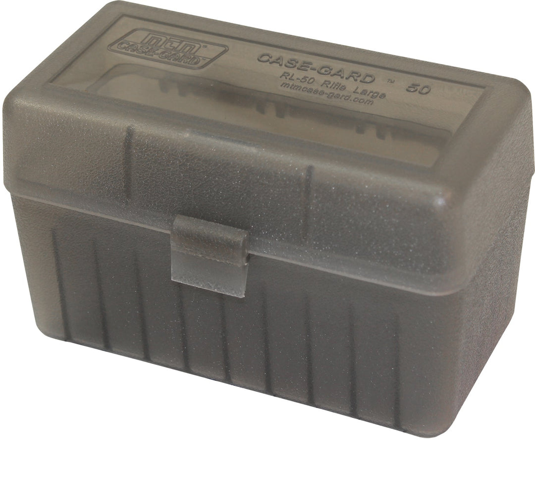 MTM Ammo Box 50 Round Rifle Flip-Top Green