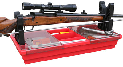 MTM Portable Rifle Maintenance Center Red