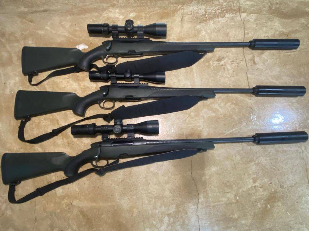 Rifle 30-06 SPR HELIX ARABESQUE SILVER STRAIGHT-PULL ACTION WOOD GRADE 4 STOCK