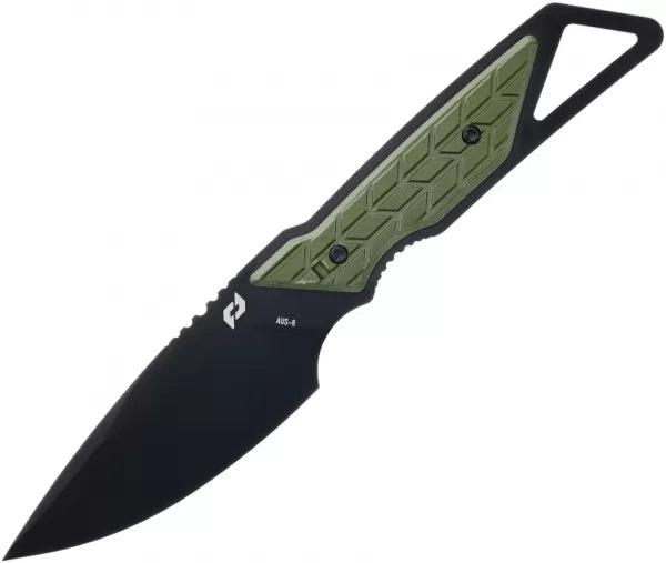 Schrade OUTBACK FIXED BLADE W/GREEN HANDLE