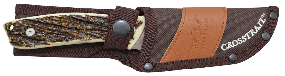Camillus Western Crosstrail 9.25″ Gut Hook Fixed Blade Knife