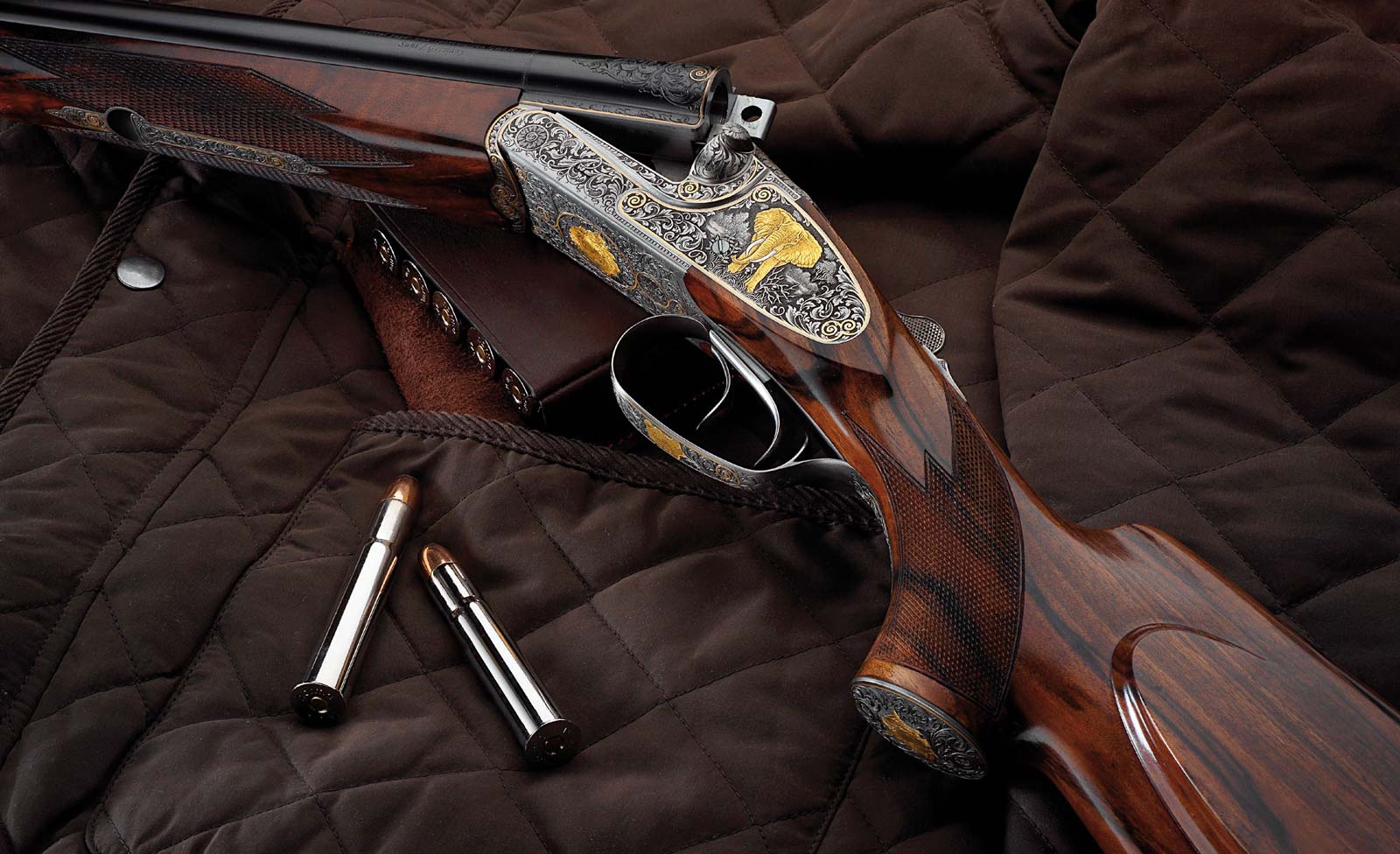 Rifle MERKEL 30MM MED MOUNTS + QR BASE