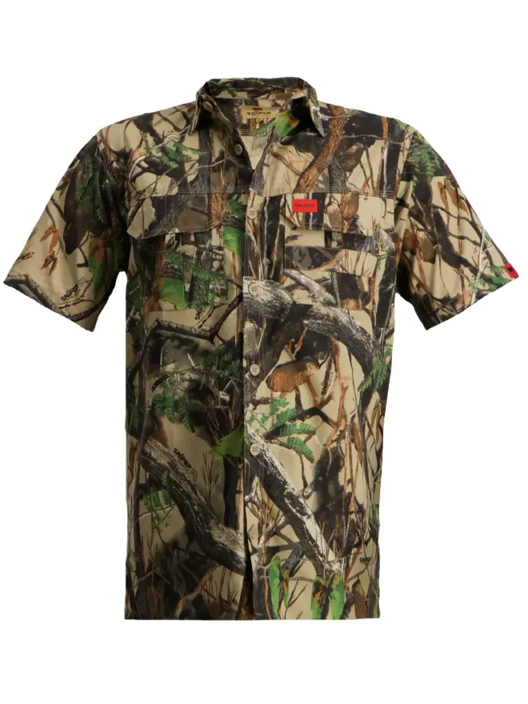 Adventure S/S Shirt - 3D/Pixelate/Khaki/Olive