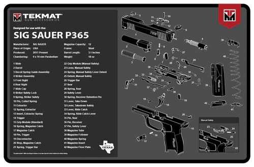 TEKMAT Gun cleaning Mats