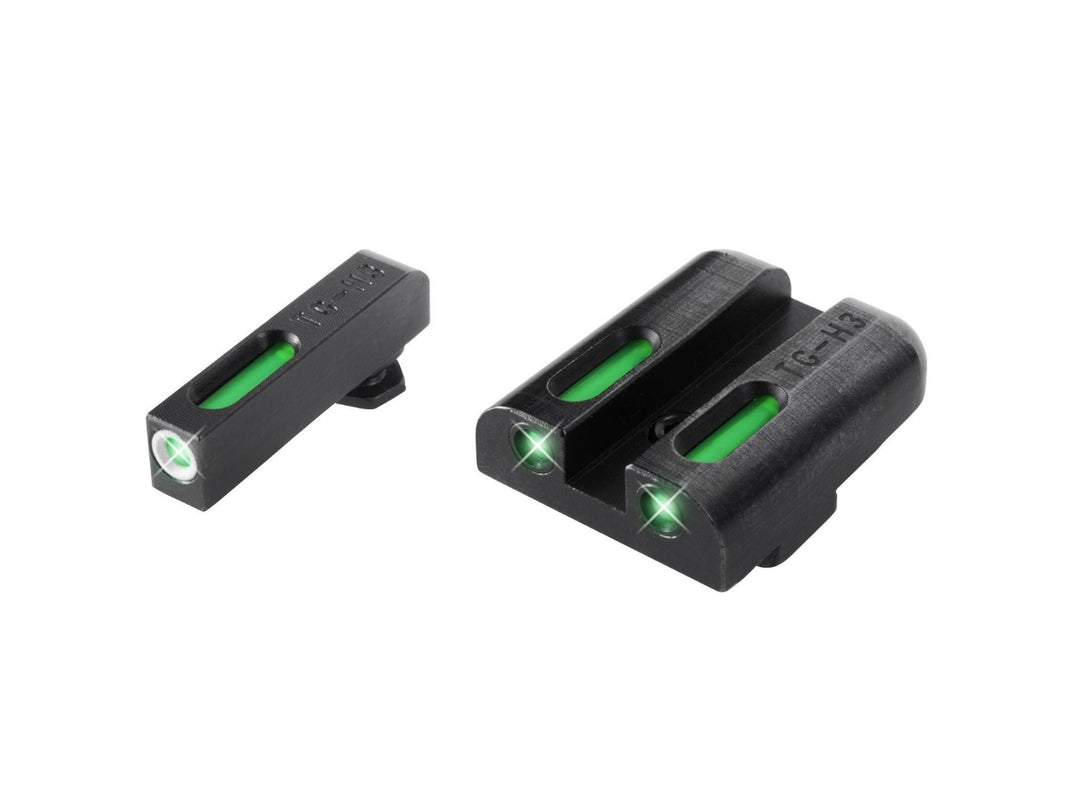 Truglo TFX PRO GLOCK LOW SET ORANGE TRITIUM + FIBER OPTIC SIGHTS (17,17L,19,19X,22,2...