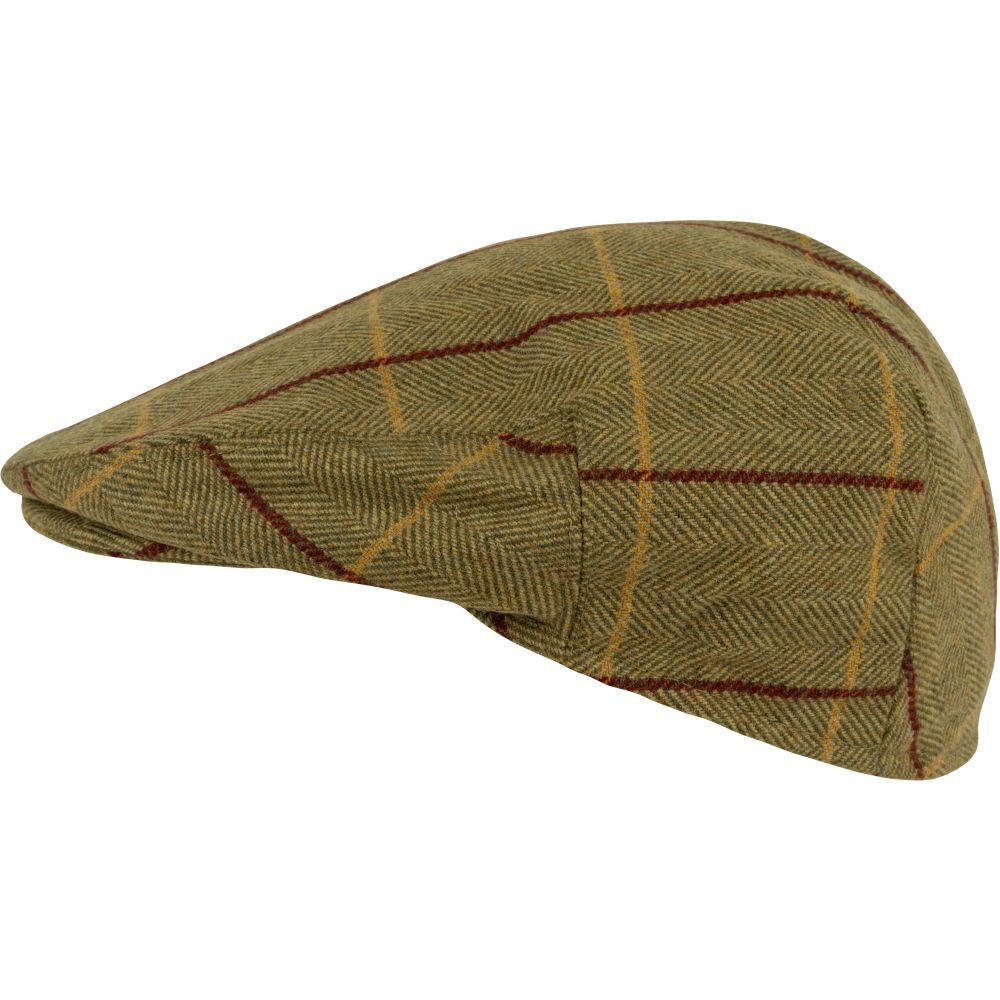 Jack Pyke Clothing JP WOOL BLEND FLAT CAP TWEED 57