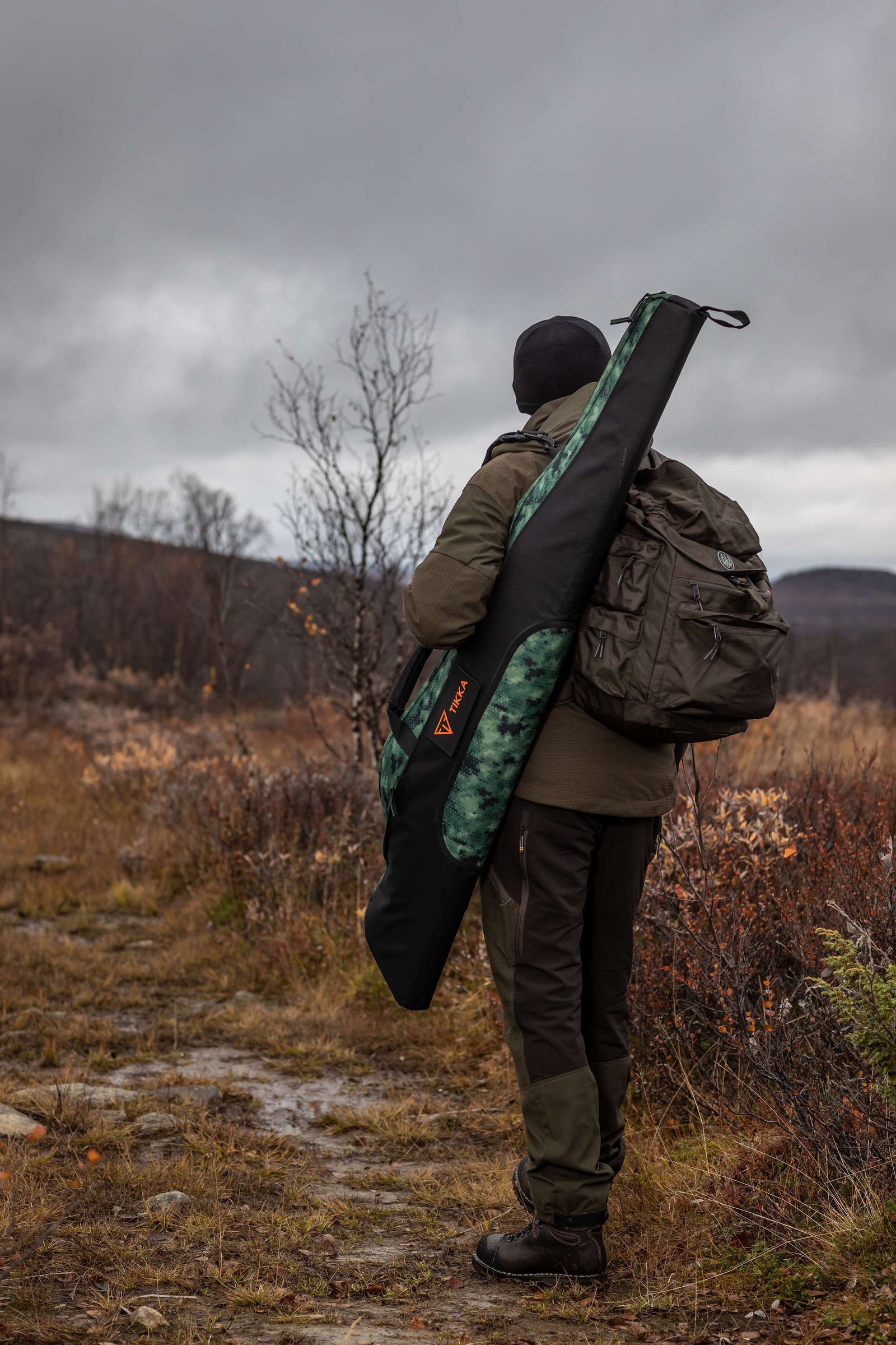 Tikka Rifle Bag Soft Camo Green for Scoped Rifle