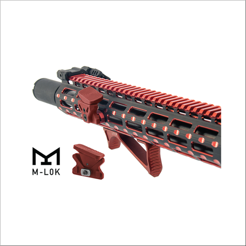 Utg ANGLED INDEX MOUNT,M-LOK MATTE RED