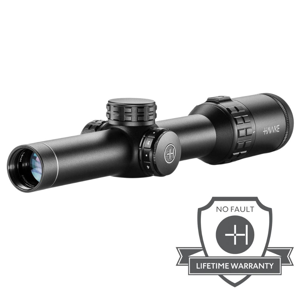 Airmax Scopes : FRONTIER 30 1-6X24MM IR (L4A DOT RETICLE)