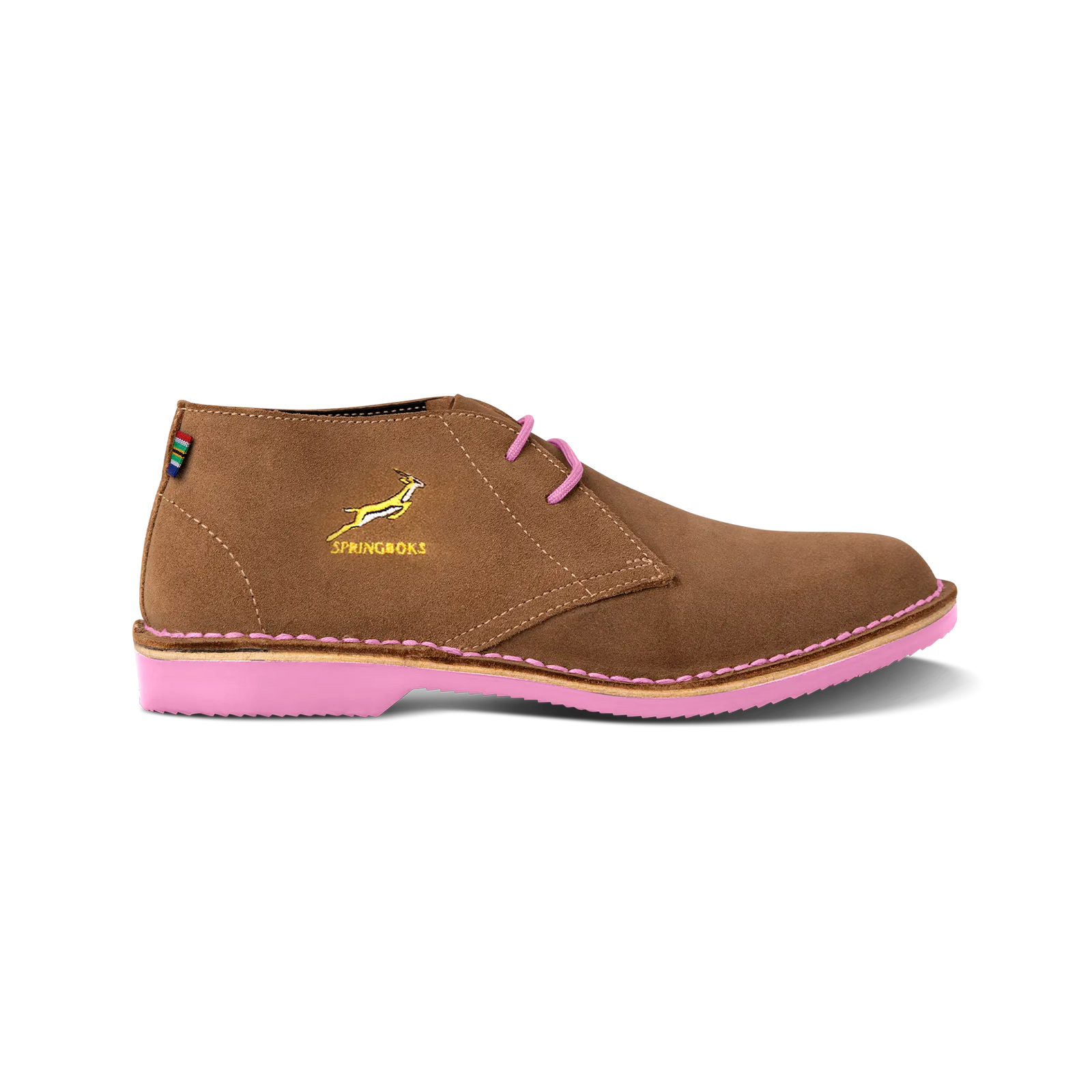 Veldskoen Heritage Springbok Pink Sole