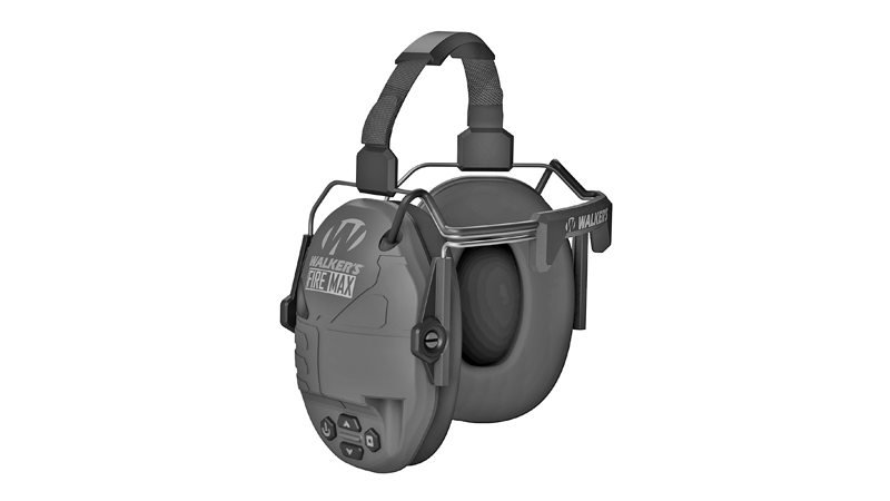 Walker'S FIREMAX RECHARGEABLE DIGITAL MUFF BEHIND THE NECK 20DB BLACK