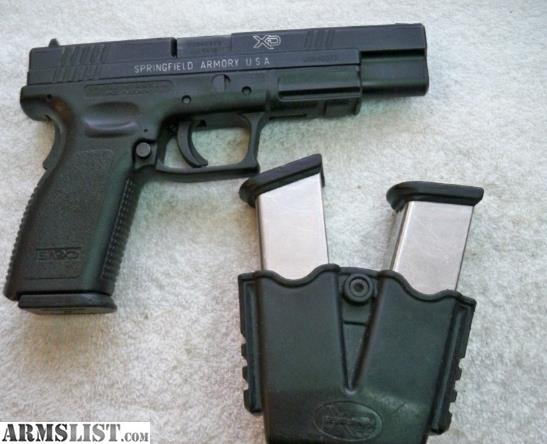 Springfield Armory PISTOL 9MM PARA SPRINGFIELD XD SERVICE WITH 3 16RD MAGS