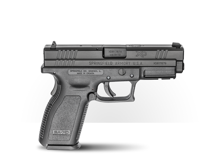 Springfield Armory PISTOL 9MM PARA SPRINGFIELD XD SERVICE WITH 3 16RD MAGS