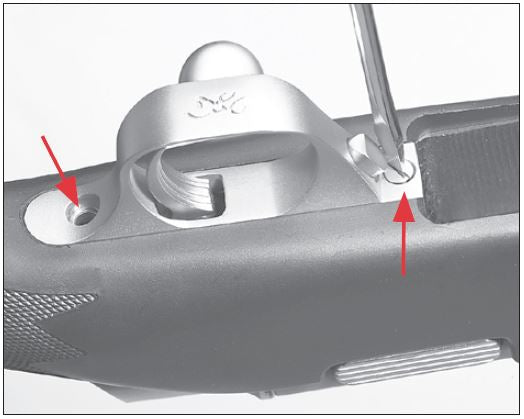 Browning TRIGGER GUARD SA 1PC RECESSED HINGE GLOSS M70