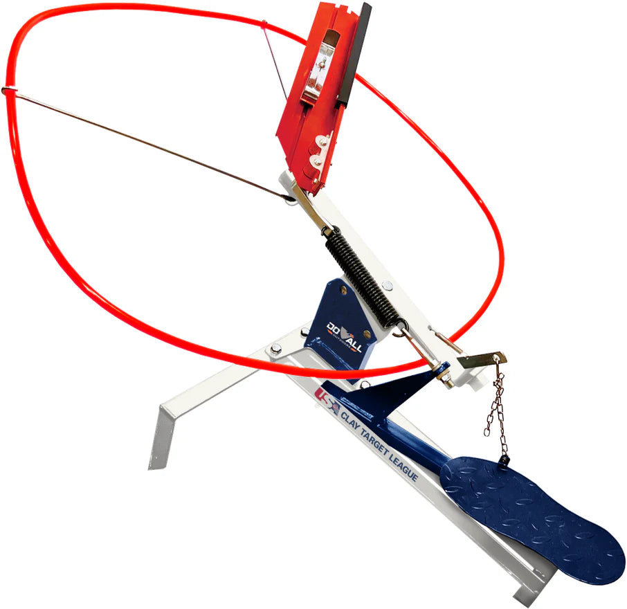 Hand Clay Launcher: FLYWAY ONE HD HANDS FREE CLAY PIGEON THROWER