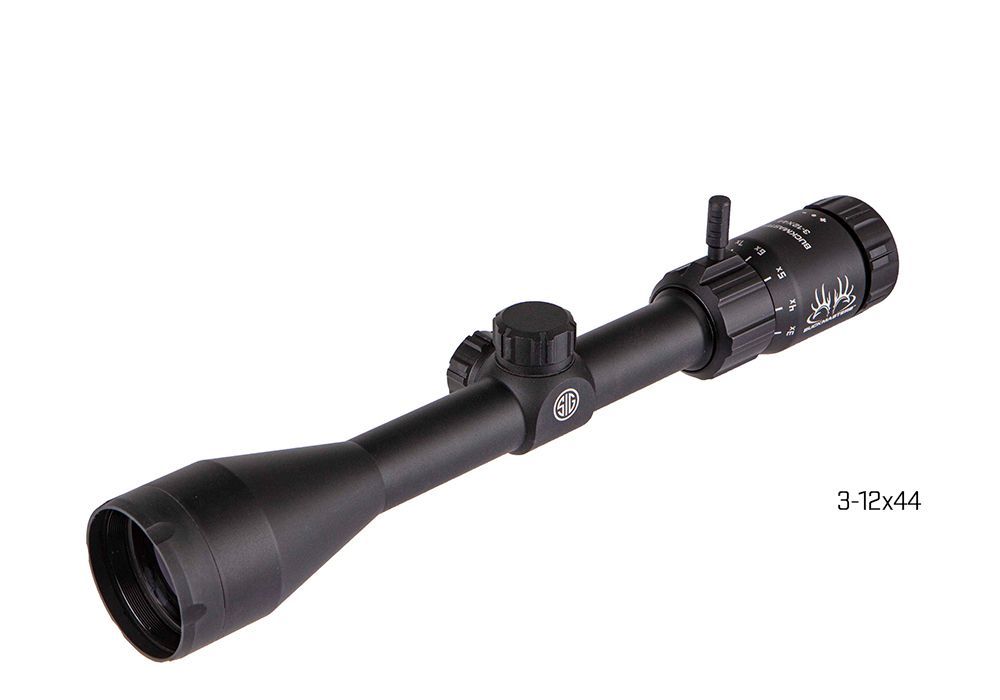 BUCKMASTER SCOPE 3-12X44MM 1INCH SFP BDC BLK