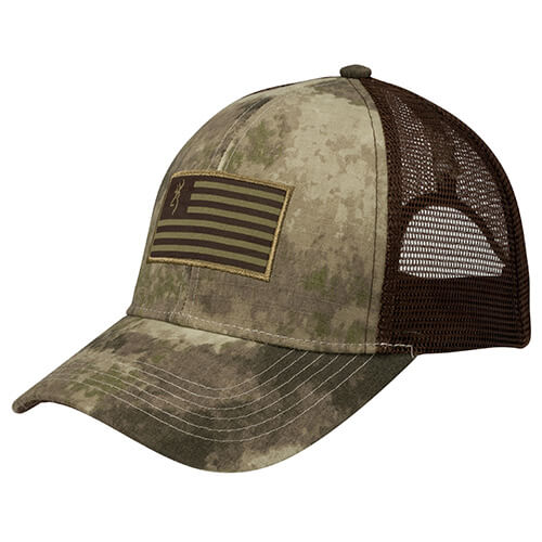 Browning Clothi BROWNING CAP PATRIOT BLACK/TAN
