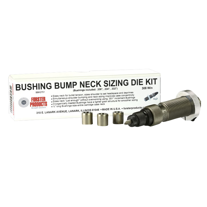 Powder Measure FORSTER 6,5 CREEDMOORE BUSHING BUMP NECK SIZING