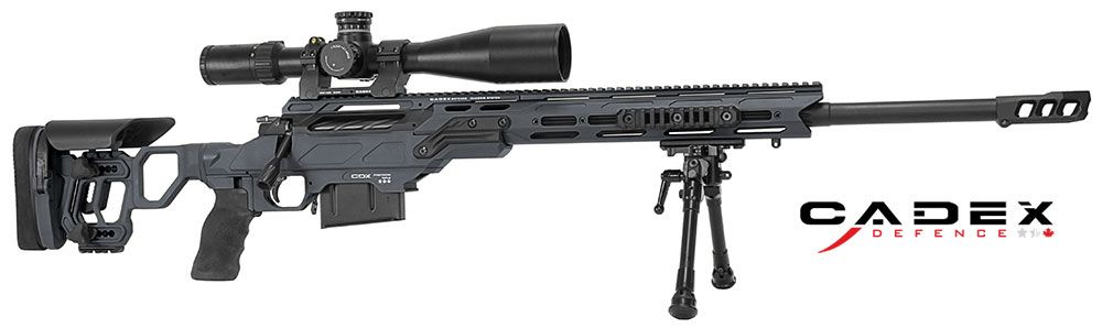 Cadex Defence Rifles CADEX CDX-33 TAC PRECISION RILFE 338 LAPUA GREY 26"