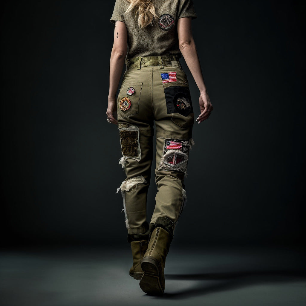Biomorph Clothing BIOMORPH LADIES CAMO LONG PANTS MED