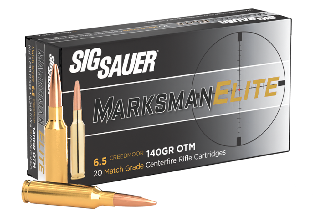 AMMO 6.5 CREEDMOOR 140GR PLATINUM HUNT ACCUBOND 20