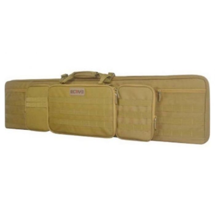 Ecoevo Bags ECOEVO PRO SERIES TACTICAL 52" GUN CASE TAN