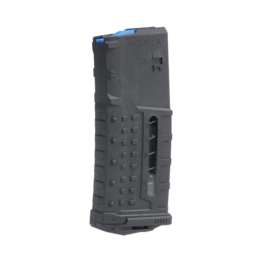 Utg 25 ROUND WINDOWED POLYMER MAGAZINE LR/SR 308 WIN