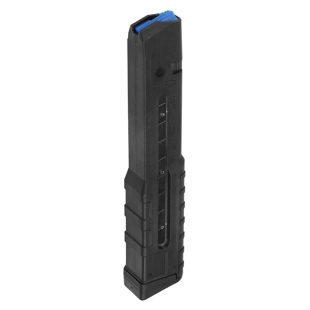 Utg POLYMER GLOCK 33RD 9MMP MAG FOR DOUBLE STACK WINDOWED