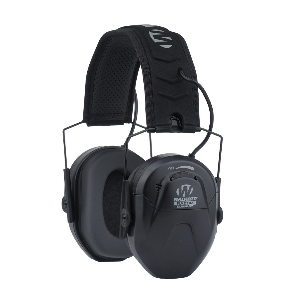 Walker'S RAZOR COMPACT ELECTRONIC MUFF BLACK YOUTH/WOMAN 23DB
