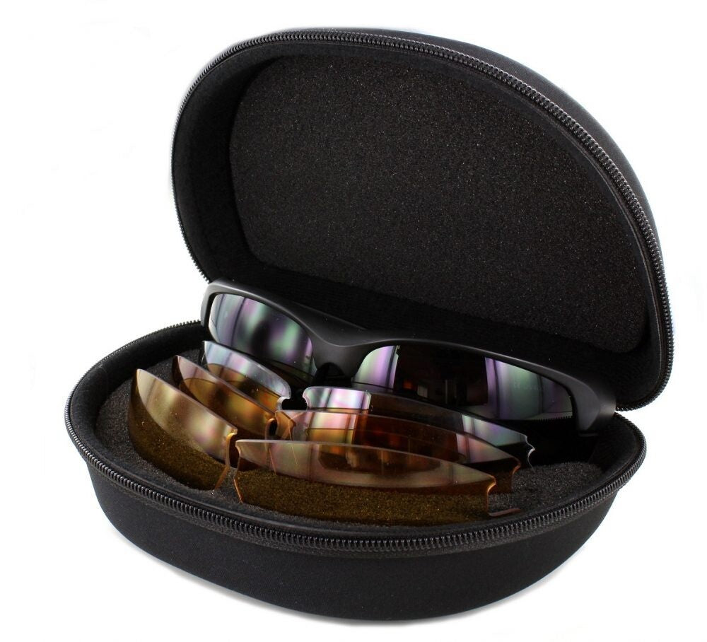 Evolution Eyewear STRIKE 4 LENS SET SUPPLIED WITH GREY,CLEAR,ORANGE &amp; YELLOW LENSES SHOOTING EY...