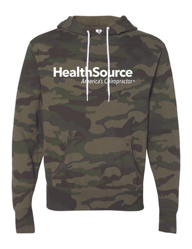 Biomorph Clothing BIOMORPH LADIES FLEECE CAMO HOODIE MED