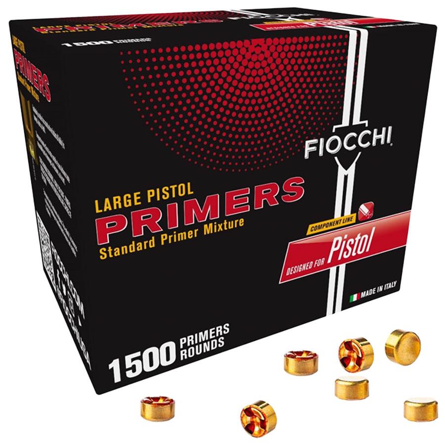 Fiocchi Primers LARGE PISTOL PRIMERS PER 1500