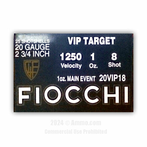 Fiocchi AMMO 20BR 3(30GRAM) FIOCCHI 20 HP (250)