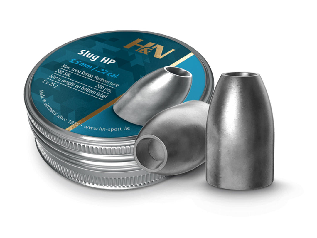 H&amp;N PELLET H&amp;N SLUG HP II .218 25GR (200) (MIN ORDER QTY:5)