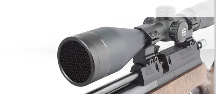 Airmax Scopes : SCOPE HONEYCOMB SUNSHADE 40MM AO