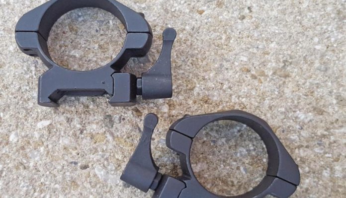 Airmax Scopes : SCOPE MOUNTS QR PRECISION STEEL WEAVER (1" LOW)