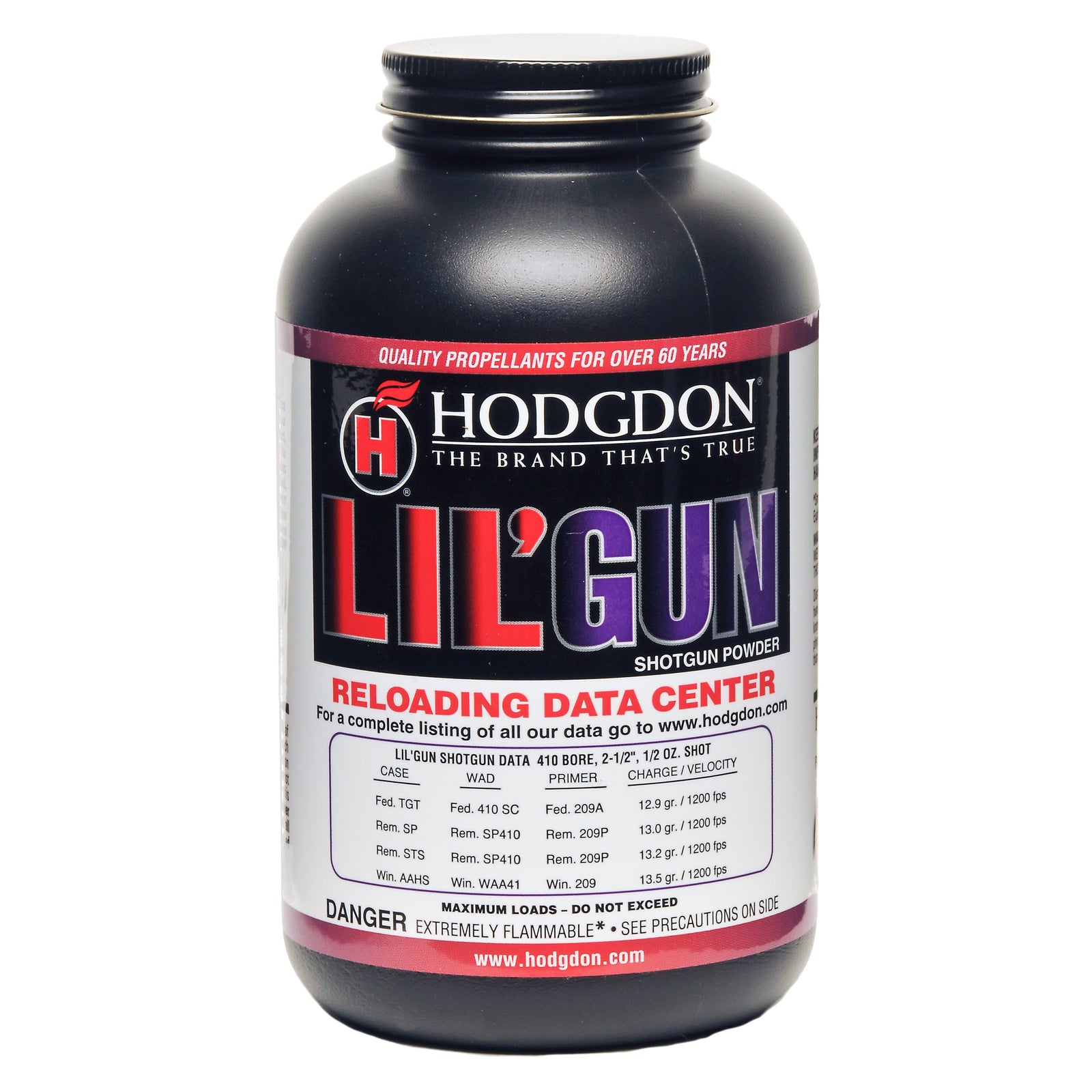 Hodgdon POWDER HODGDON LIL GUN 1LB CAN