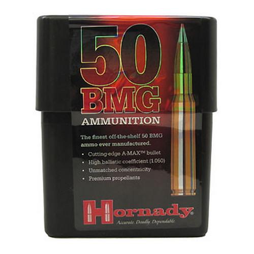Hornady AMMO 50 BMG 750GR HORNADY A-MAX (10)