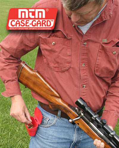 MTM Ammo Belt Pouch 22 LR Pellets Red