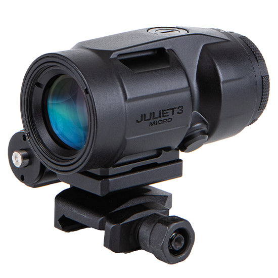 JULIET3 MICRO MAGNIFIER 3X22 PUSHBUTTON BLK