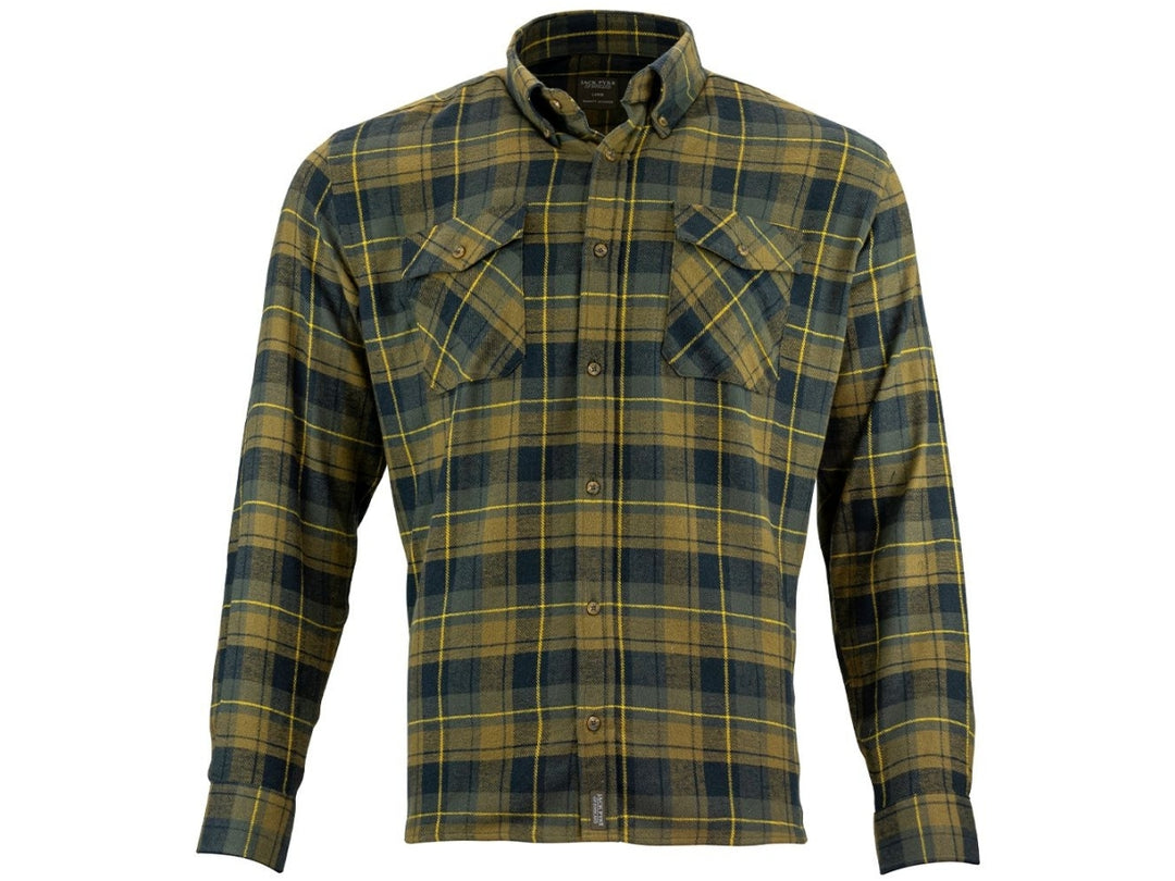 Jack Pyke Clothing JP FLANNEL SHIRT BROWN XL