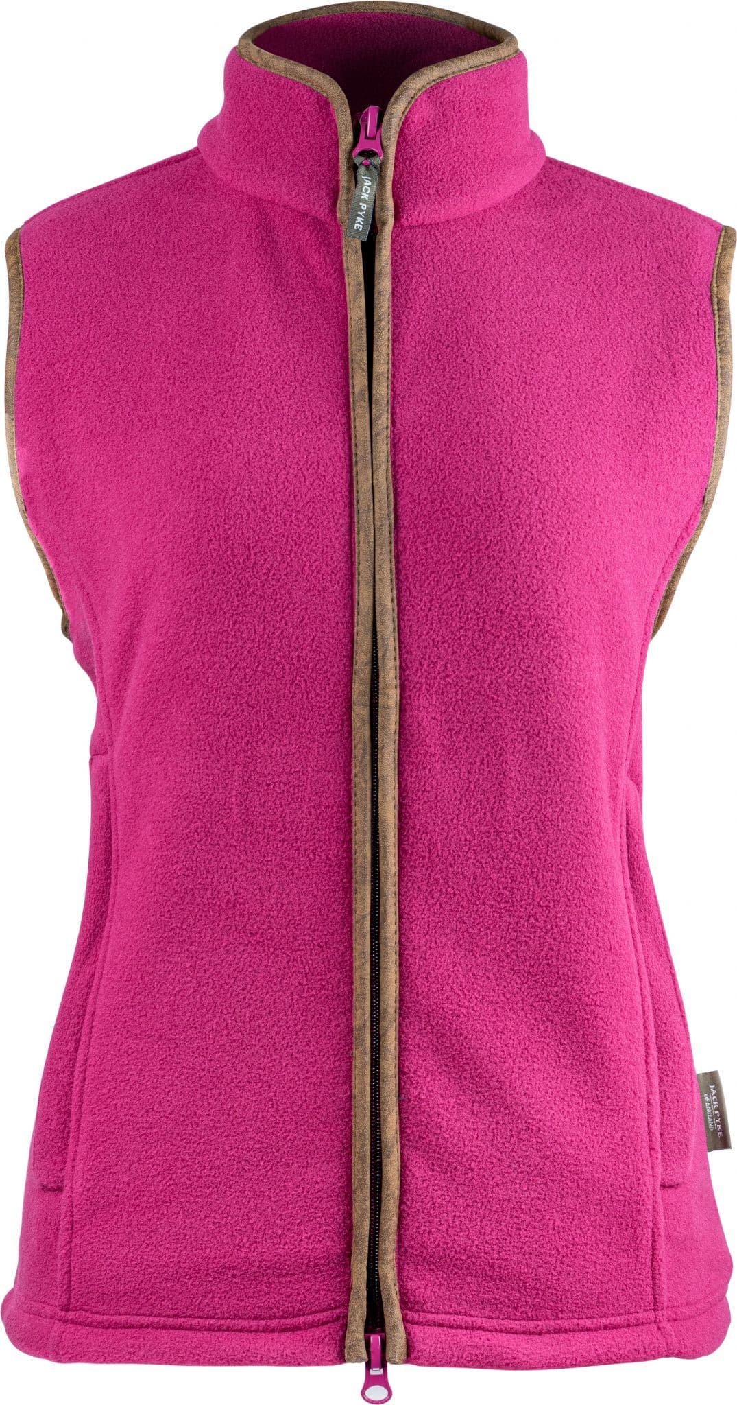 Jack Pyke Clothing JP LADIES C/MAN FLEECE GILET ROSELLE SMALL